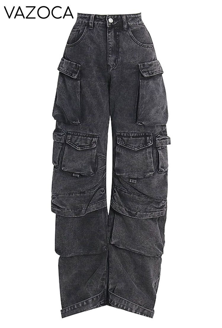 Multi-pocket Cargo Jeans