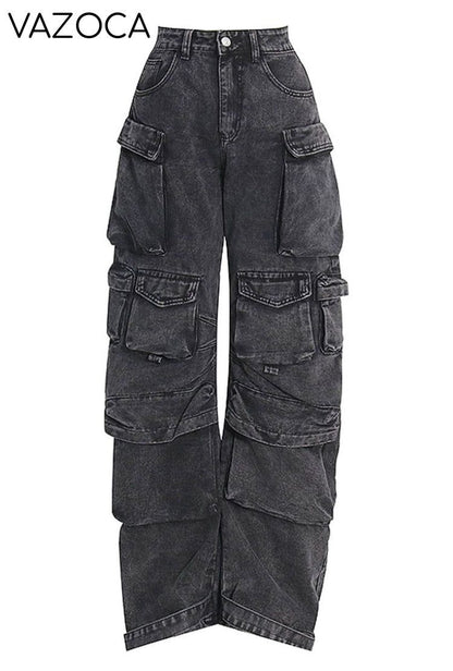 Multi-pocket Cargo Jeans