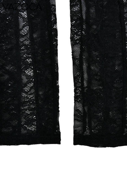 Naisha Mesh Sheer Jumpsuit