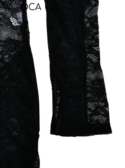 Naisha Mesh Sheer Jumpsuit