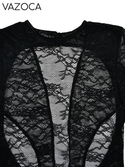 Naisha Mesh Sheer Jumpsuit