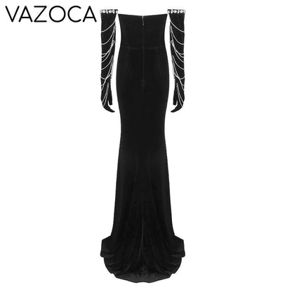 Neriah Velvet Maxi Dress