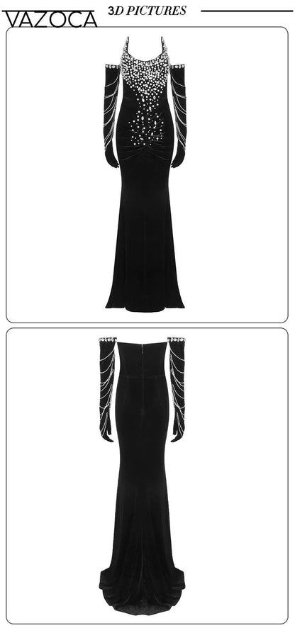 Neriah Velvet Maxi Dress