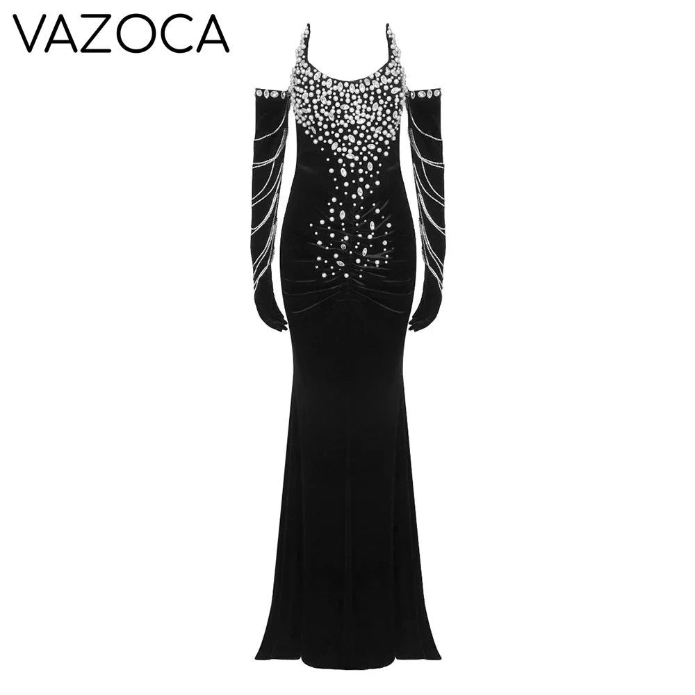 Neriah Velvet Maxi Dress