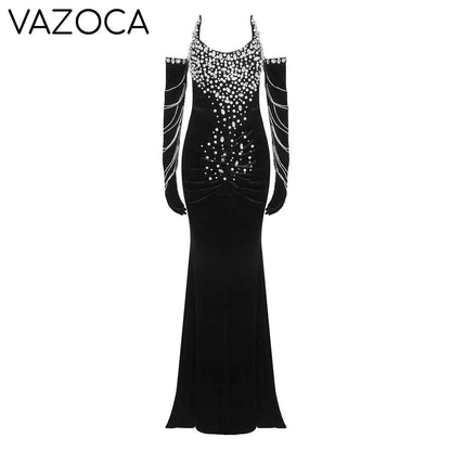 Neriah Velvet Maxi Dress