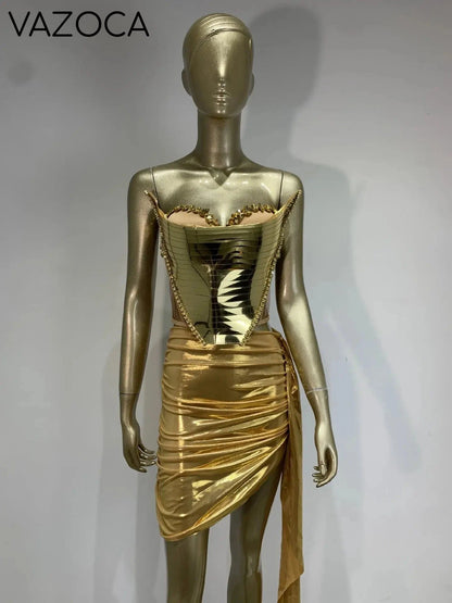 New You Luxury Skirt Set