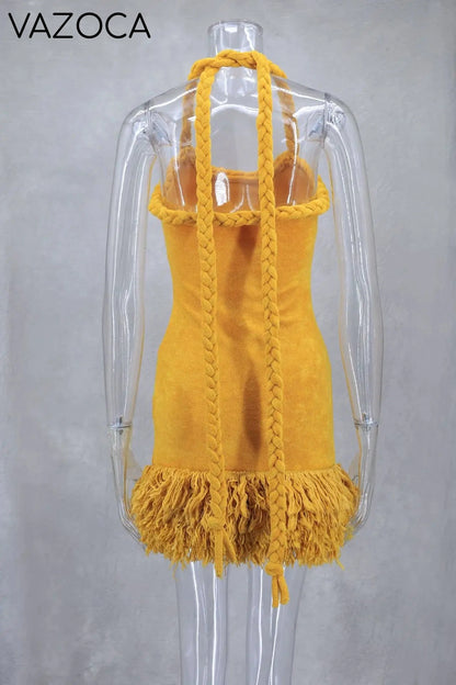 Nikita Fluff Mini Dress