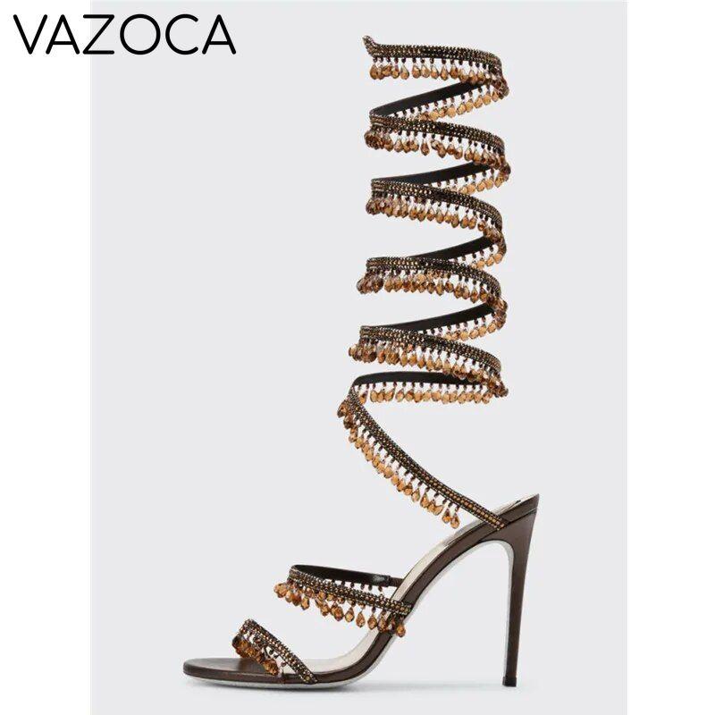 Nisha Rhinestone High Heels