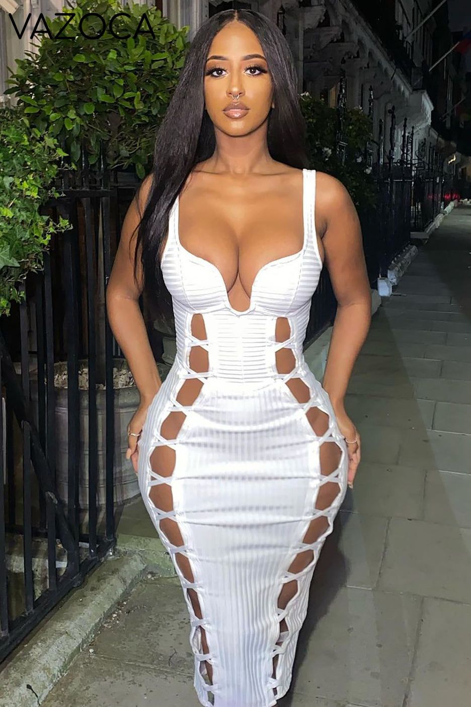 No Cuts Given Bandage Midi Dress
