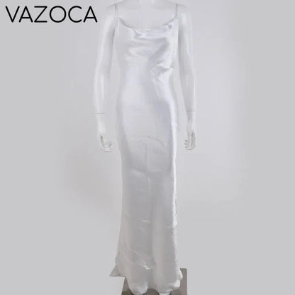 Nova Satin Maxi Dress