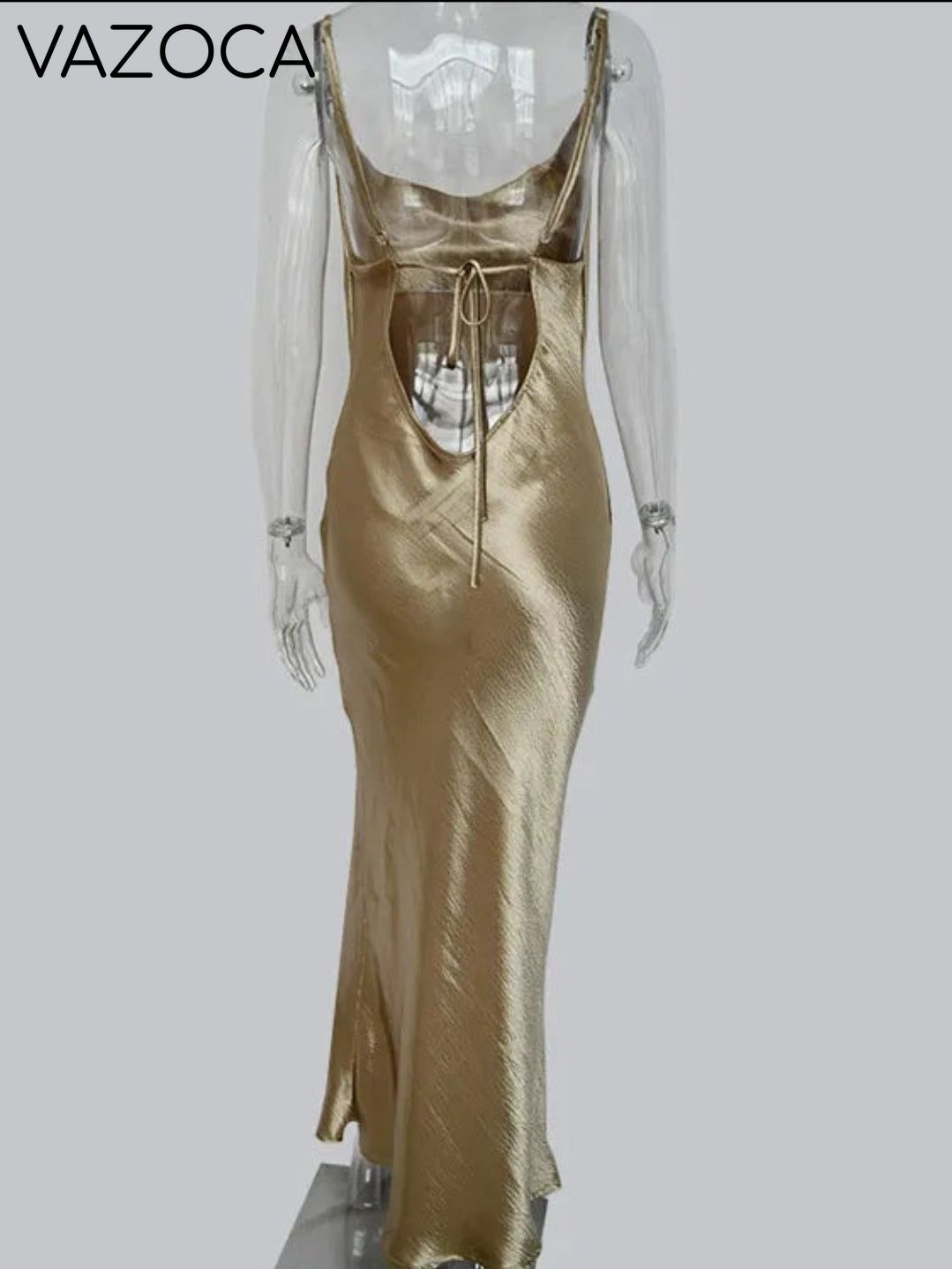 Nova Satin Maxi Dress