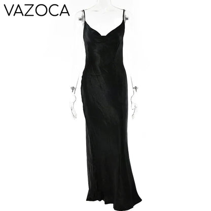Nova Satin Maxi Dress