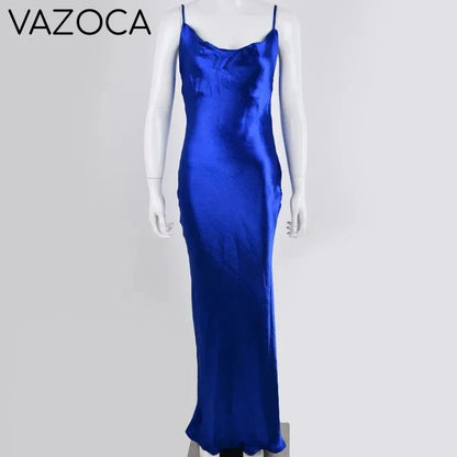 Nova Satin Maxi Dress