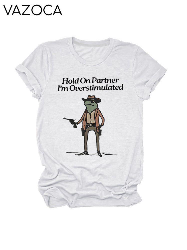 Hold On Partner Tee