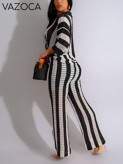 Crochet Pants Set