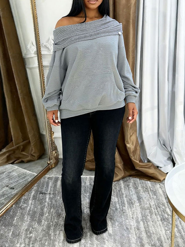 Two-Way Hoodie Sweatshirt