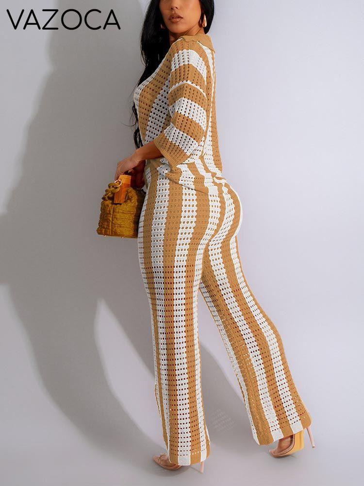 Crochet Pants Set