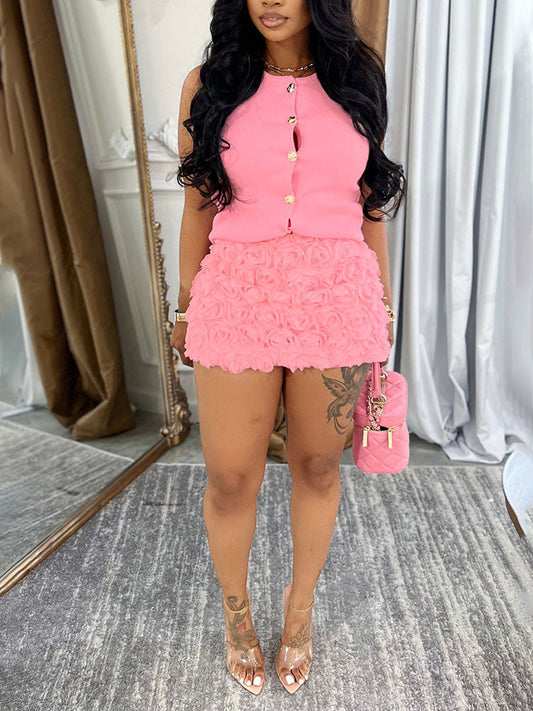 Bloom Floral Skirt Set