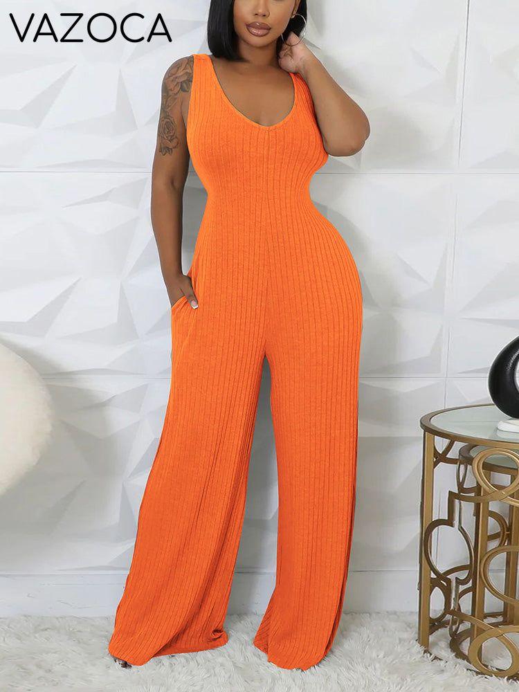 Ribbed Bolero & Jumpsuit Set