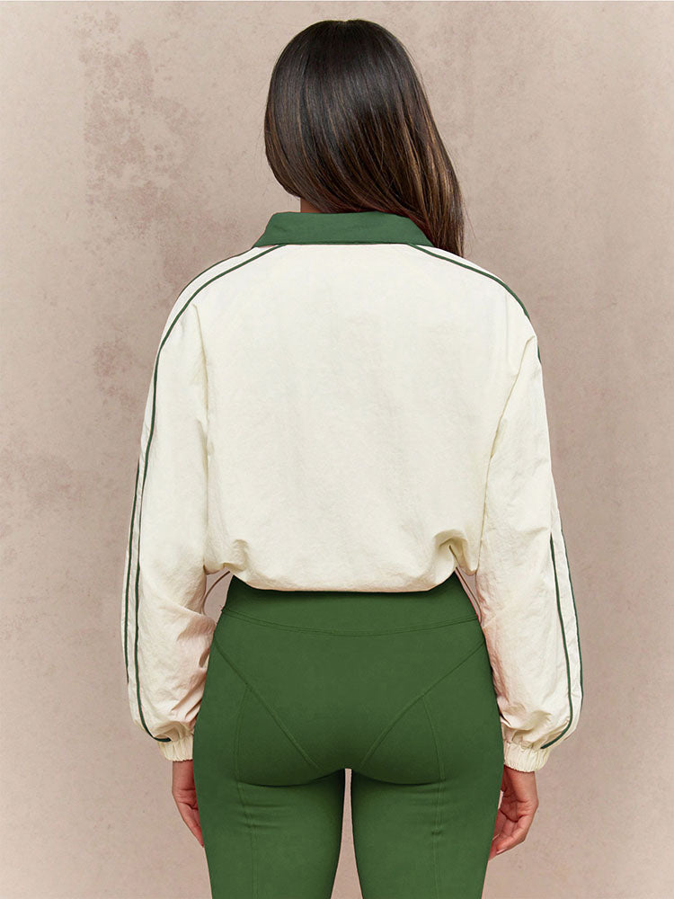 Athletic Jacket & Leggings Track Set