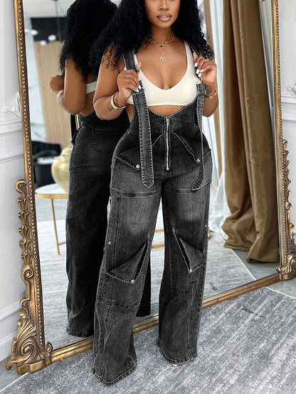 Statement Denim Overalls