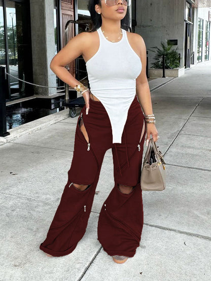 Zip It Up Sweatpants