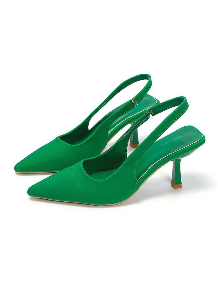 Sleek Elegant Slingback Pumps