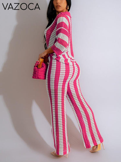 Crochet Pants Set