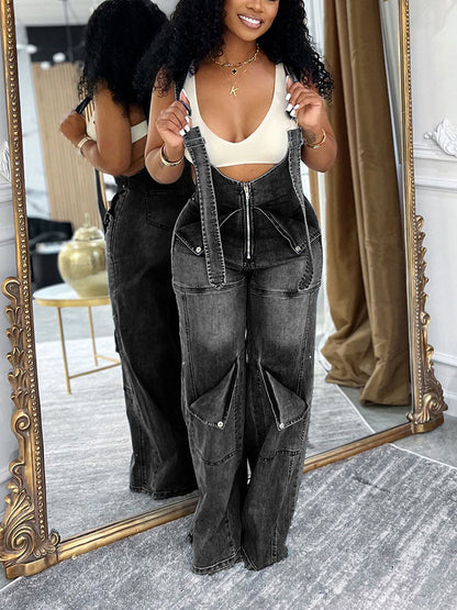 Statement Denim Overalls