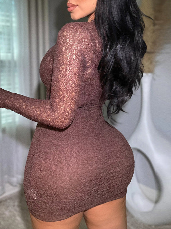 Lace Dress with Cami Dress