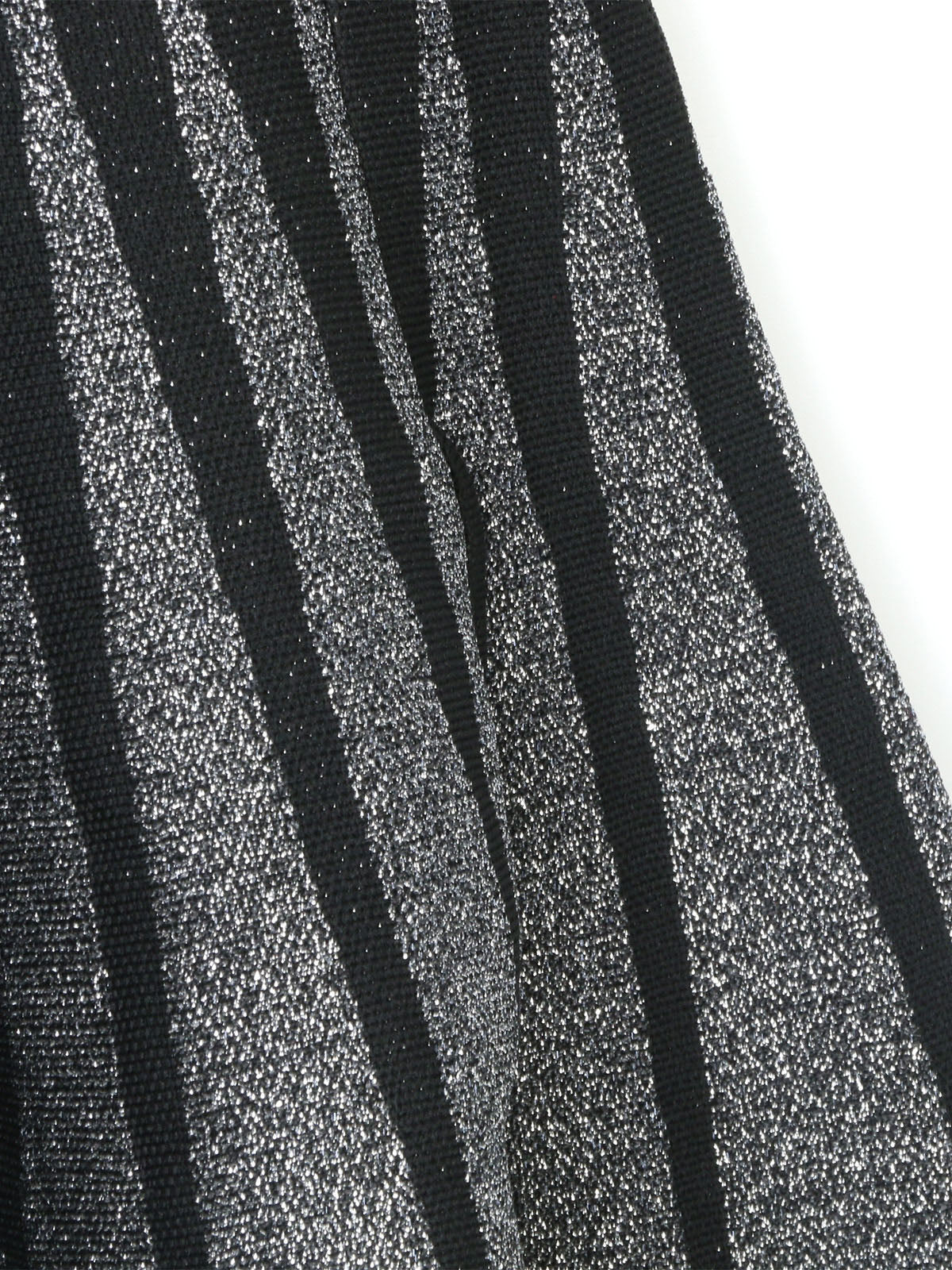 Glitter Knit A-Line Mini Dress