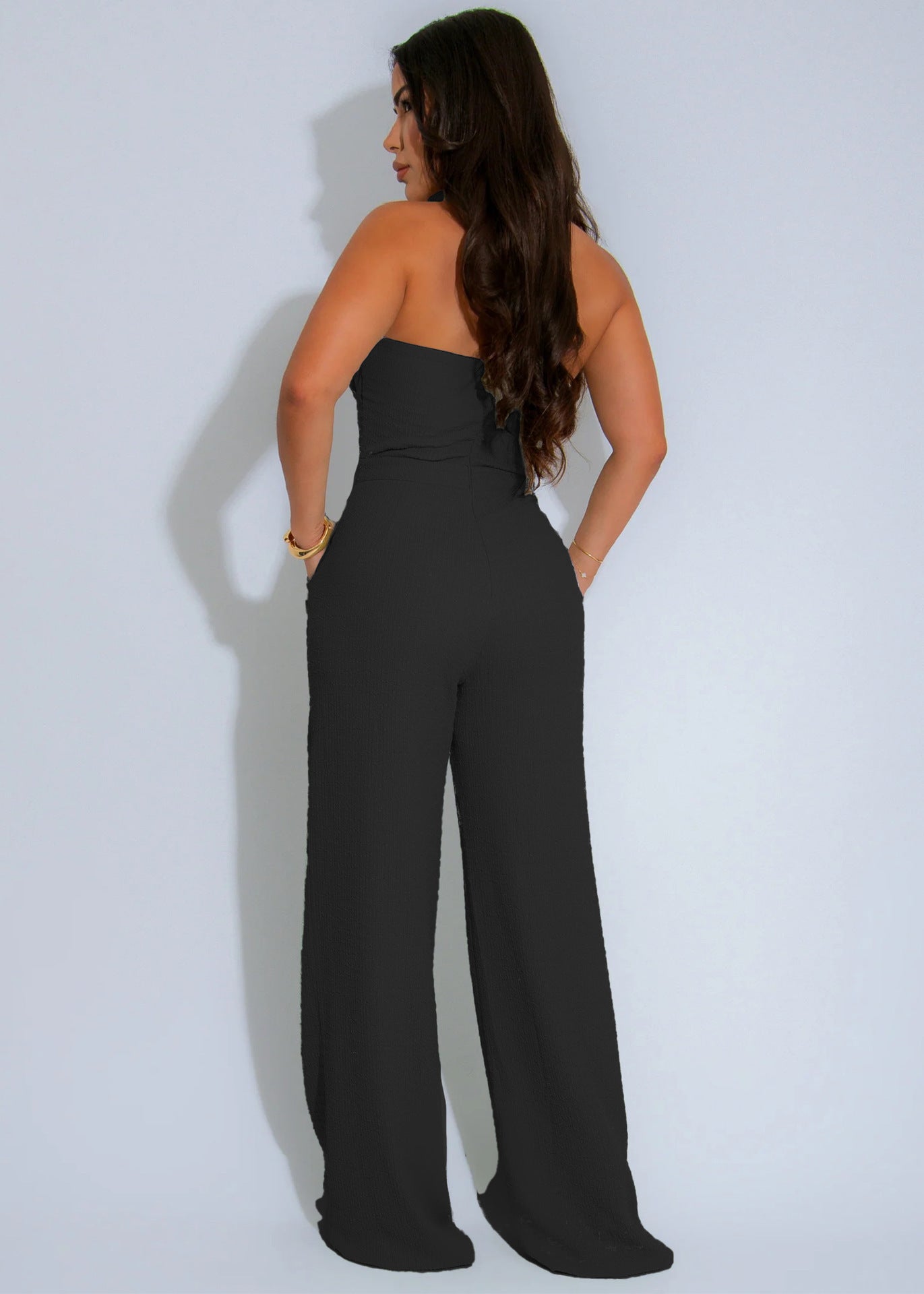 Braided Halter Jumpsuit