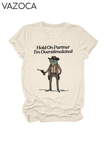 Hold On Partner Tee