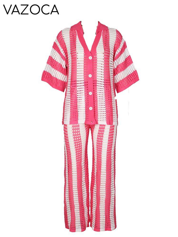 Crochet Pants Set