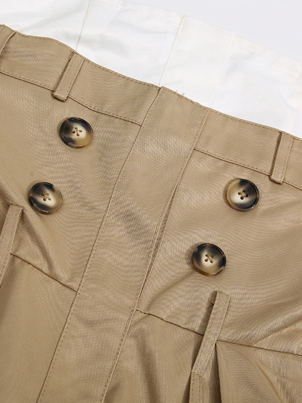 Strapless Trench Dress