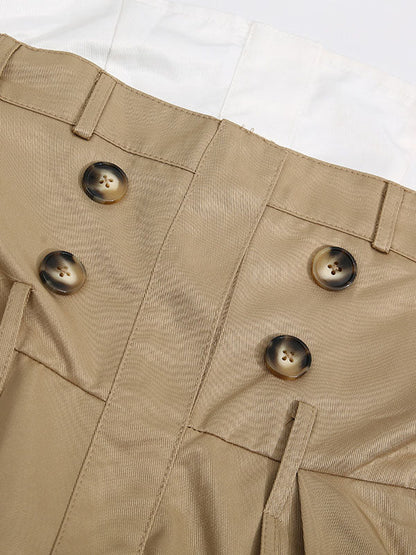 Strapless Trench Dress