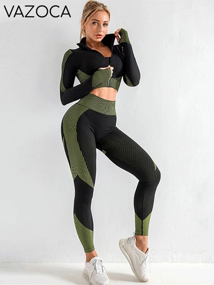 On The Go Fitness Tracksuit Set