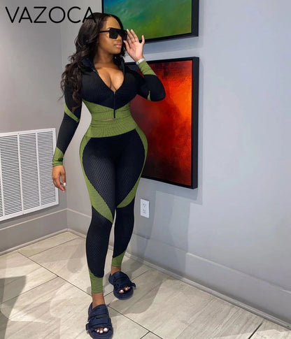 On The Go Fitness Tracksuit Set