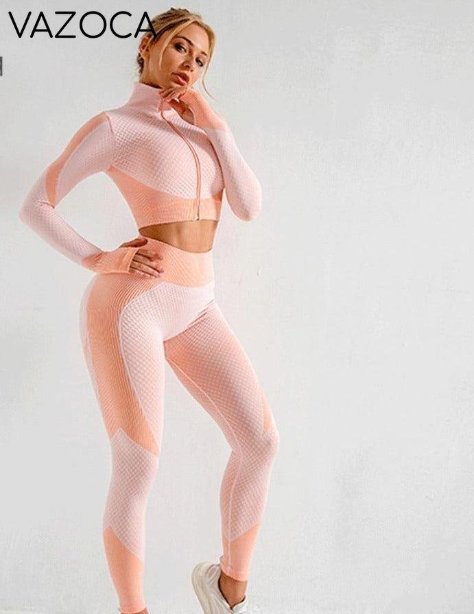 On The Go Fitness Tracksuit Set