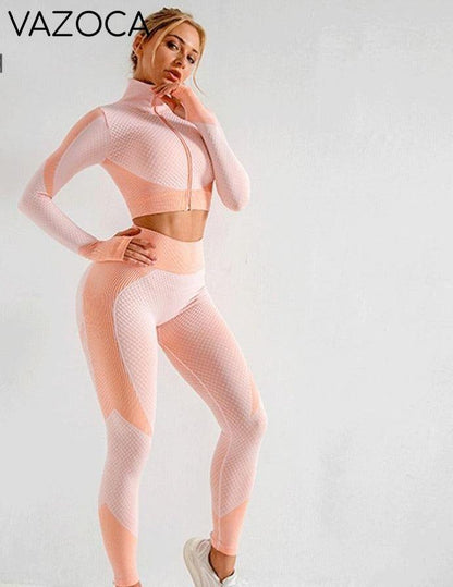On The Go Fitness Tracksuit Set