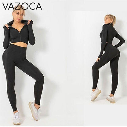 On The Go Fitness Tracksuit Set