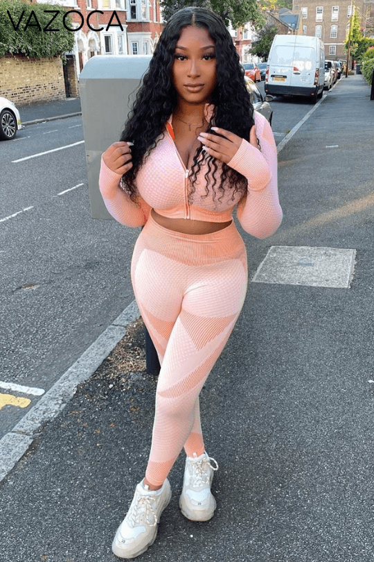 On The Go Fitness Tracksuit Set