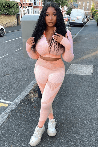 On The Go Fitness Tracksuit Set