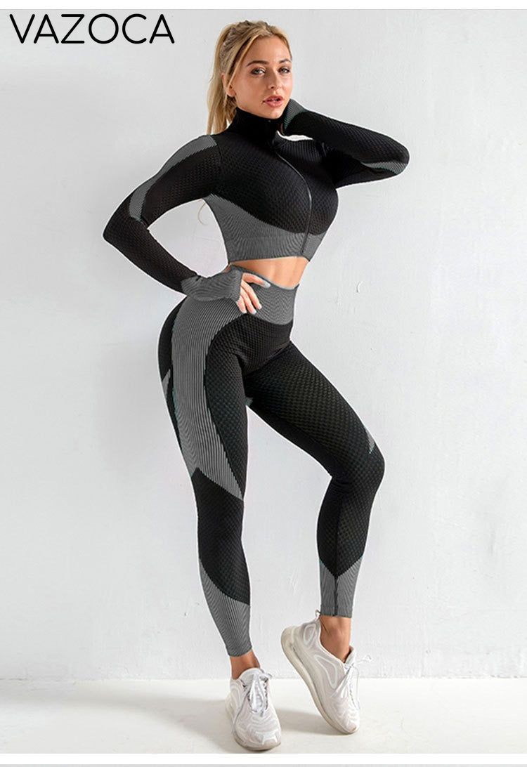 On The Go Fitness Tracksuit Set