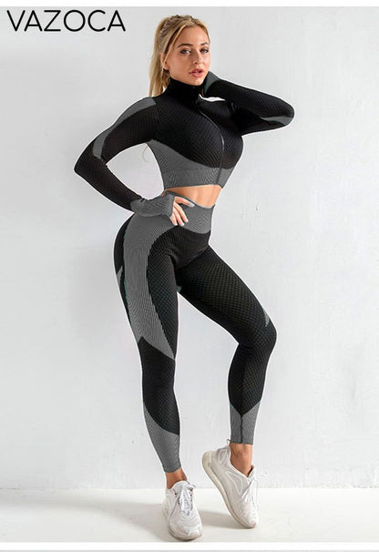 On The Go Fitness Tracksuit Set