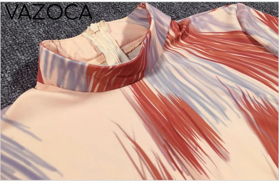 Optical Illusion Maxi Dress