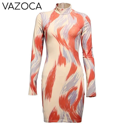 Optical Illusion Maxi Dress