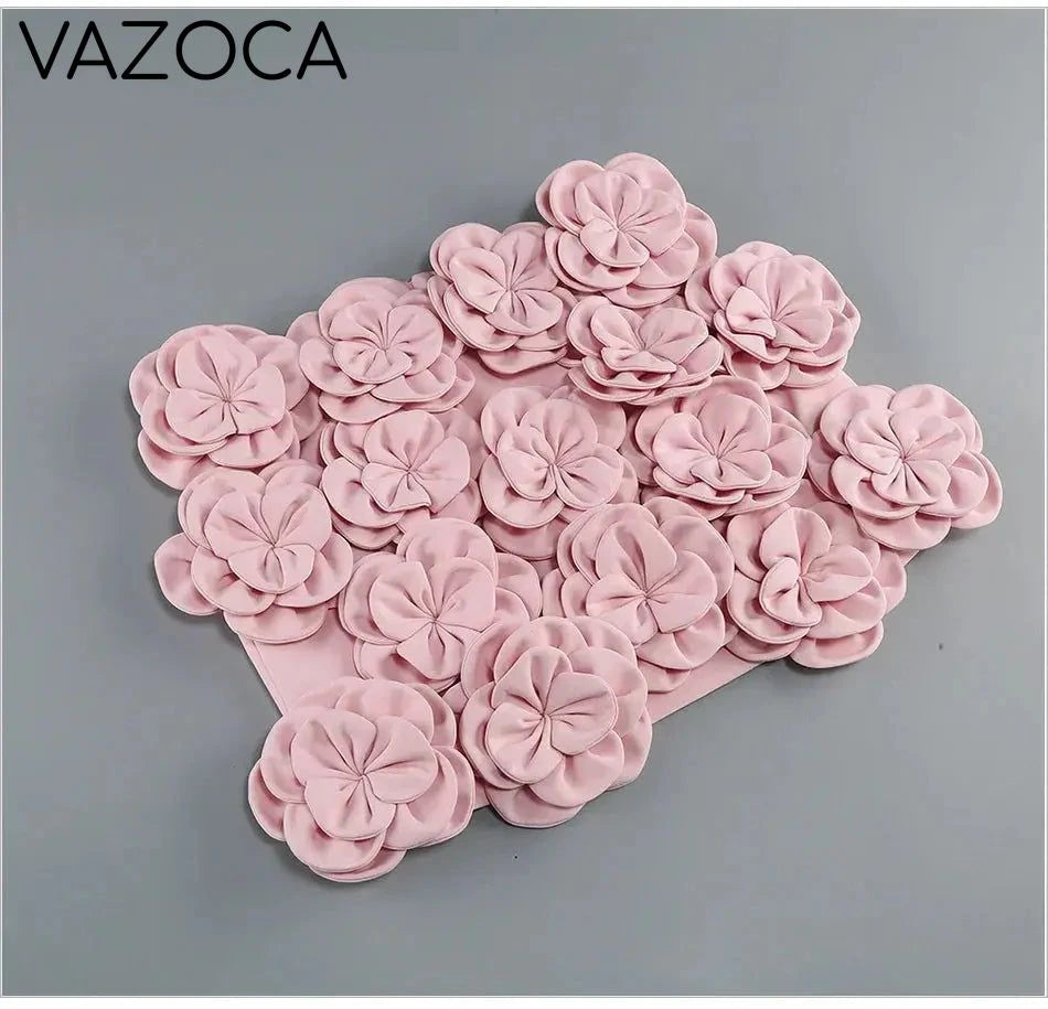 Pink Flower Decorative Skirt Set