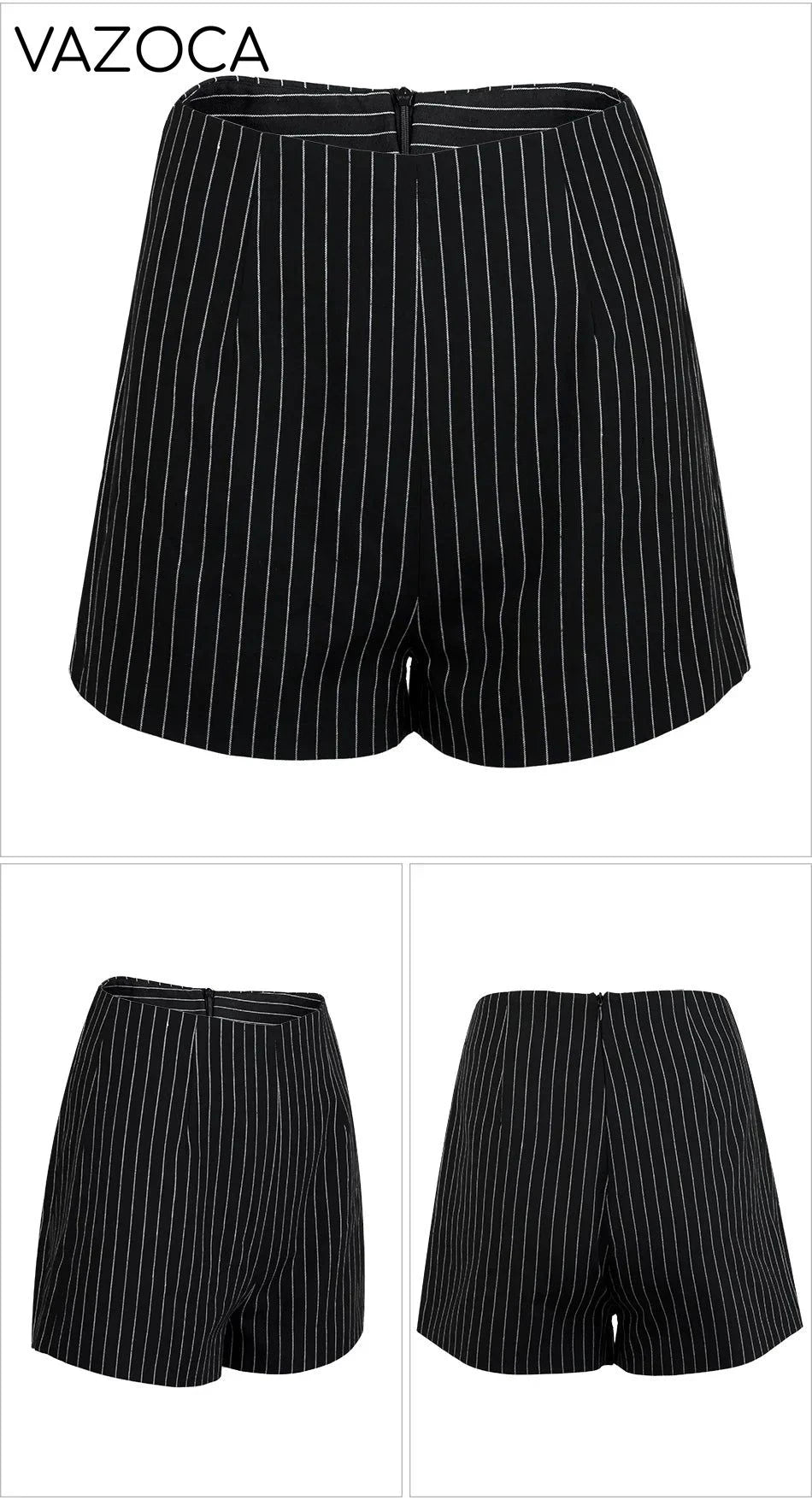 Pinstripe Blazer Short Set