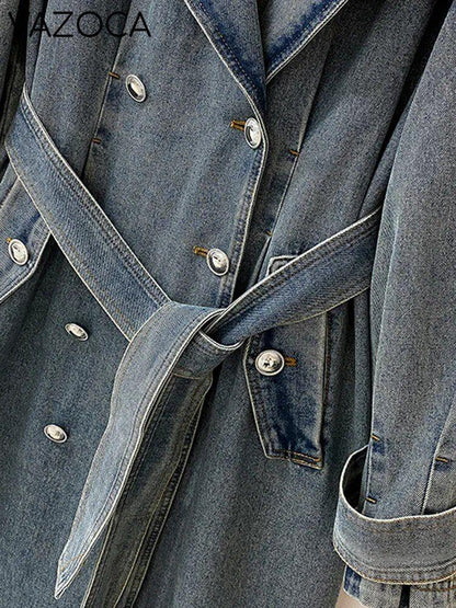 Queen Denim Coat Jacket